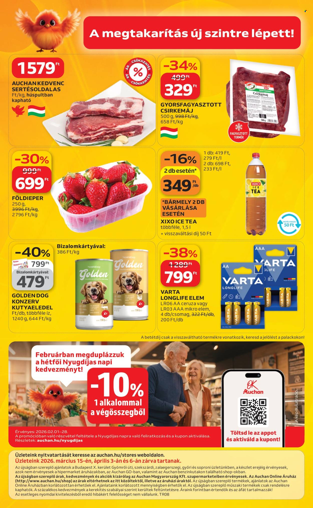 Auchan akciós újságok - 2026.02.19 - 2026.02.25. Oldal 16