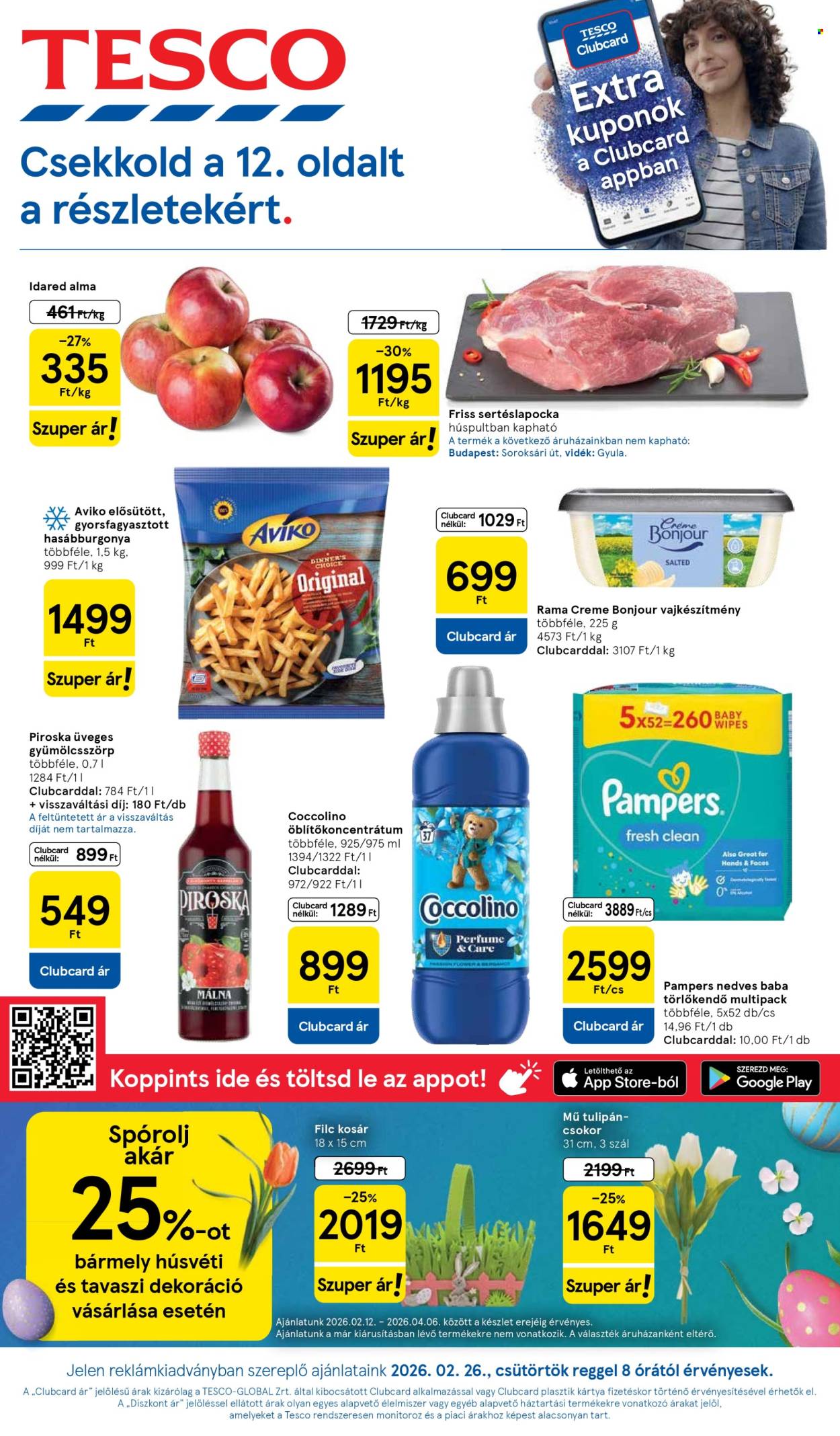 TESCO akciós újságok - 2026.02.26 - 2026.03.04. Oldal 1