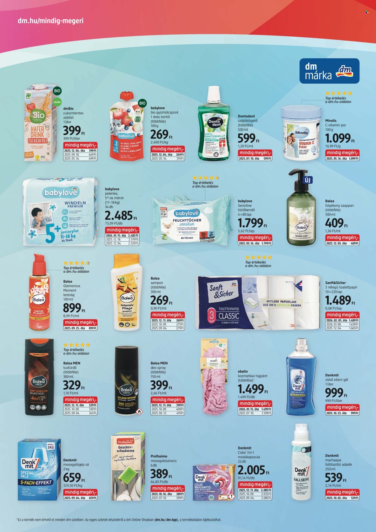dm drogerie markt akciós újságok - 2026.02.19 - 2026.03.04. Oldal 2