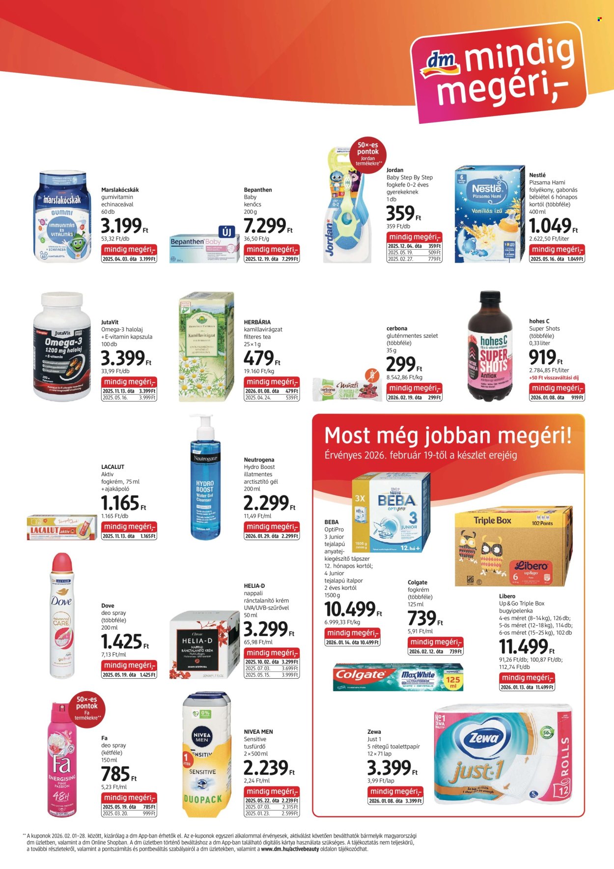 dm drogerie markt akciós újságok - 2026.02.19 - 2026.03.04. Oldal 3