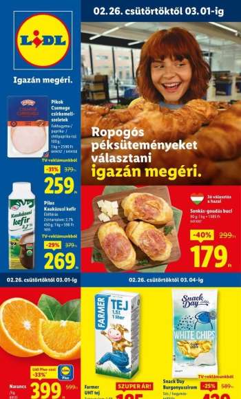 Újság Lidl - 2026.02.26 - 2026.03.04.