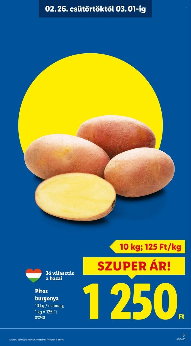 Lidl akciós újságok - 2026.02.26 - 2026.03.04. Oldal 3