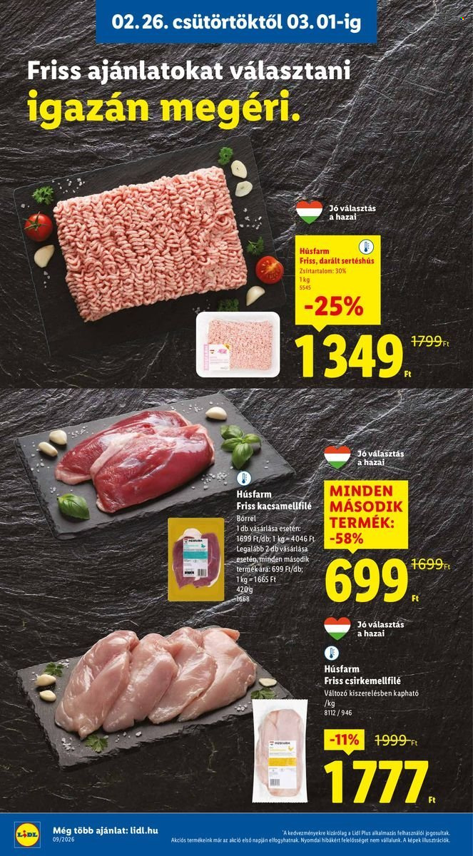 Lidl akciós újságok - 2026.02.26 - 2026.03.04. Oldal 8
