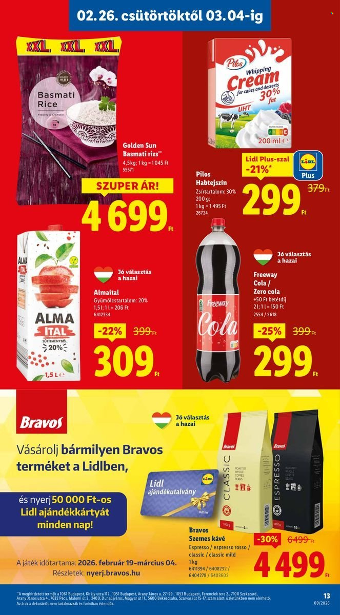 Lidl akciós újságok - 2026.02.26 - 2026.03.04. Oldal 13