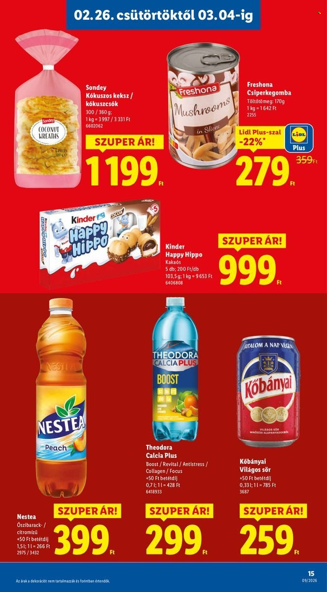 Lidl akciós újságok - 2026.02.26 - 2026.03.04. Oldal 15