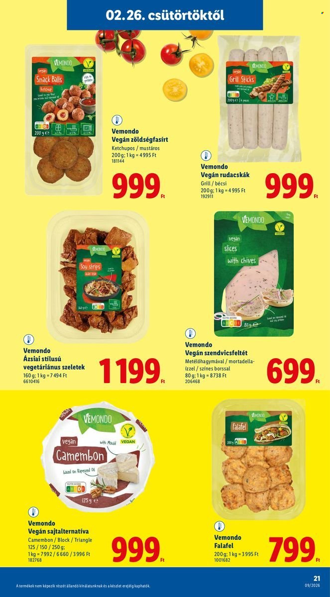 Lidl akciós újságok - 2026.02.26 - 2026.03.04. Oldal 21