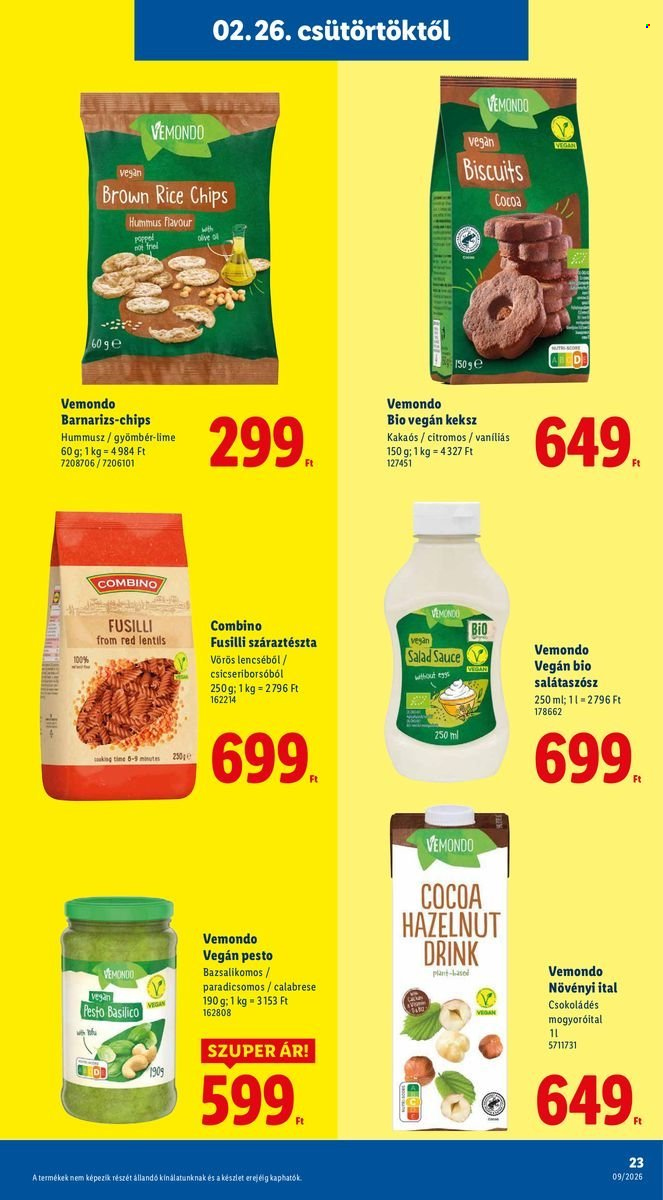 Lidl akciós újságok - 2026.02.26 - 2026.03.04. Oldal 23