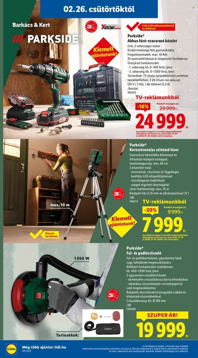 Lidl akciós újságok - 2026.02.26 - 2026.03.04. Oldal 34