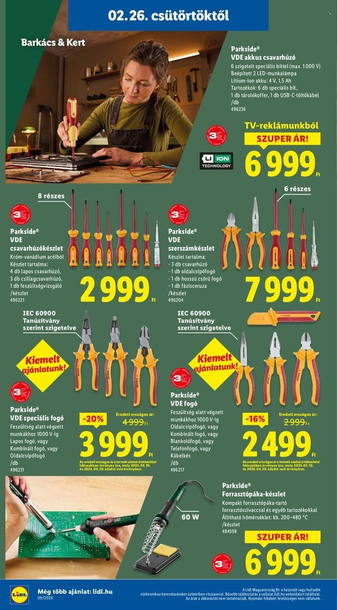 Lidl akciós újságok - 2026.02.26 - 2026.03.04. Oldal 36