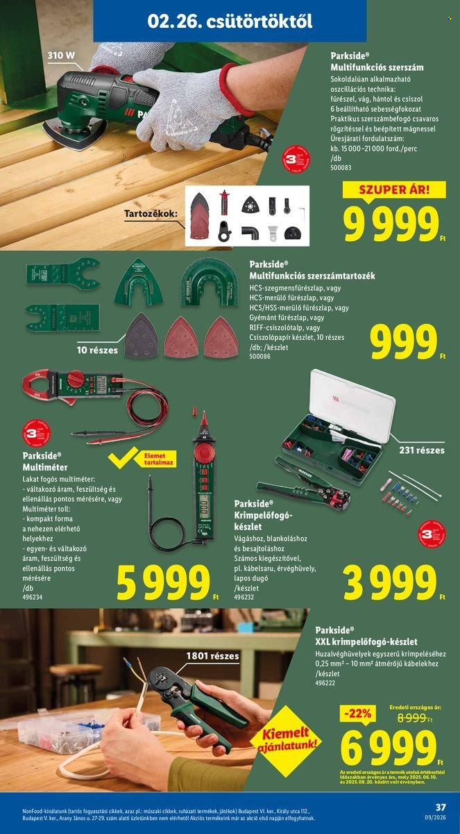 Lidl akciós újságok - 2026.02.26 - 2026.03.04. Oldal 37