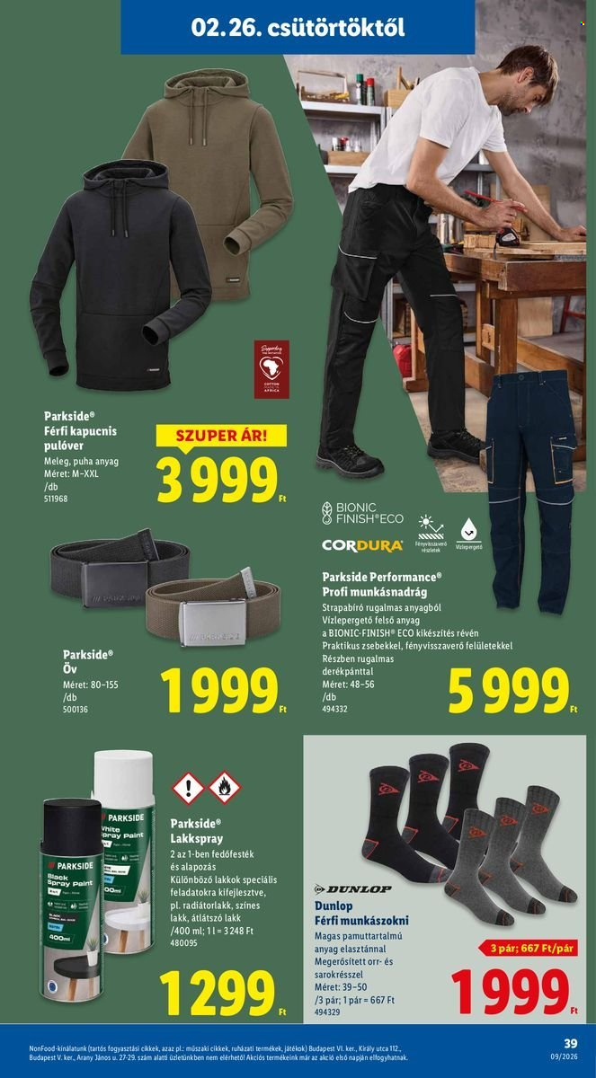 Lidl akciós újságok - 2026.02.26 - 2026.03.04. Oldal 39