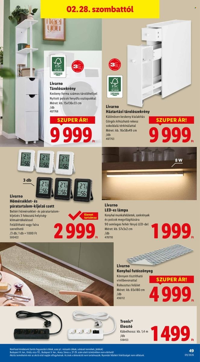 Lidl akciós újságok - 2026.02.26 - 2026.03.04. Oldal 49