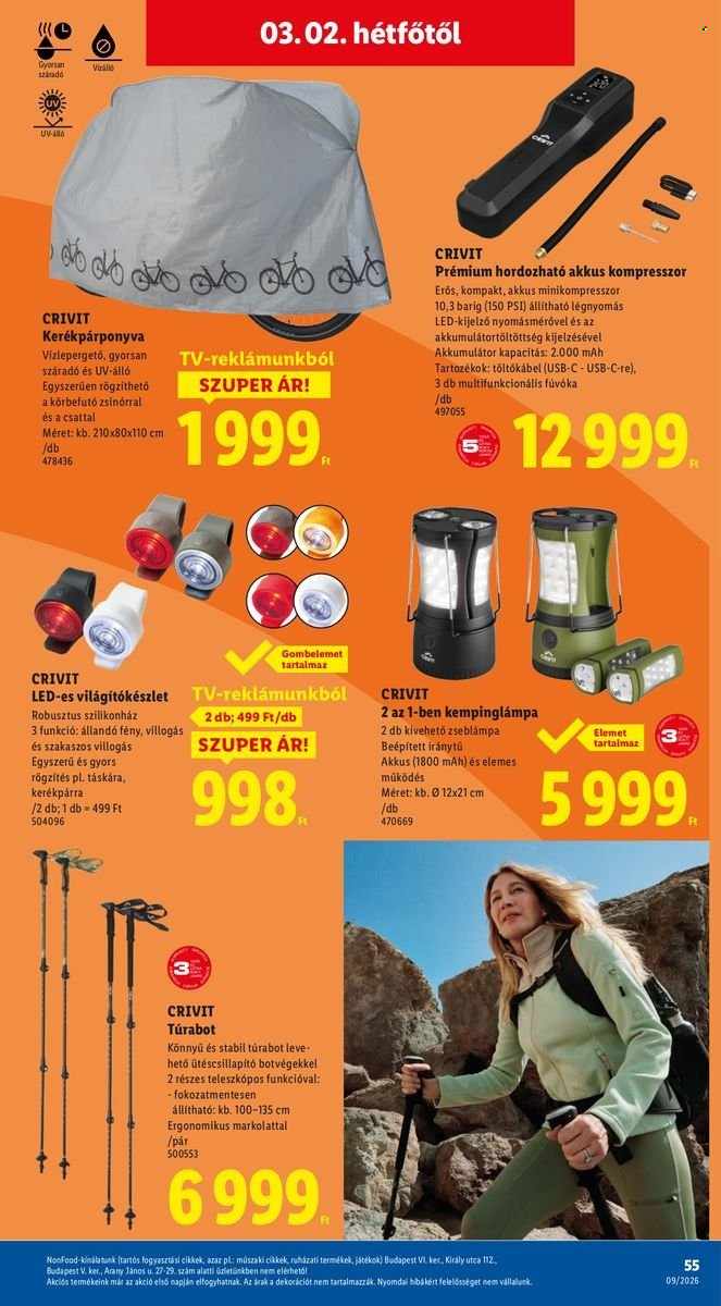 Lidl akciós újságok - 2026.02.26 - 2026.03.04. Oldal 55