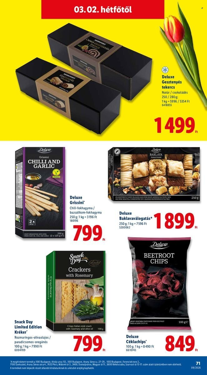 Lidl akciós újságok - 2026.02.26 - 2026.03.04. Oldal 71