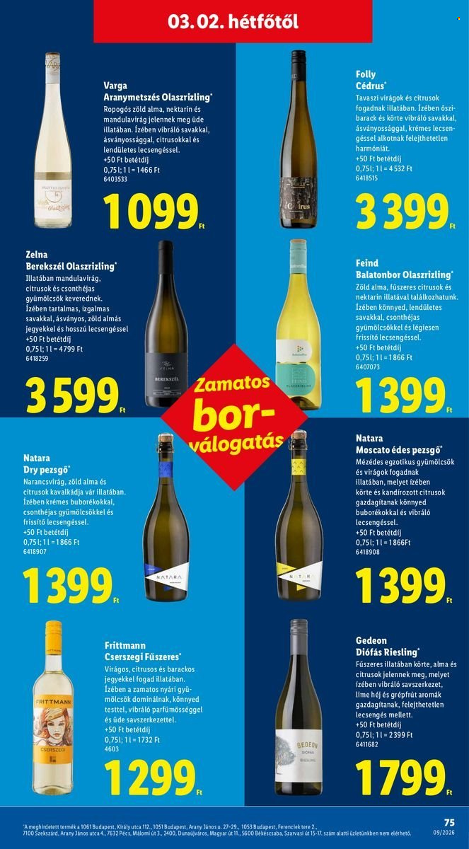 Lidl akciós újságok - 2026.02.26 - 2026.03.04. Oldal 75