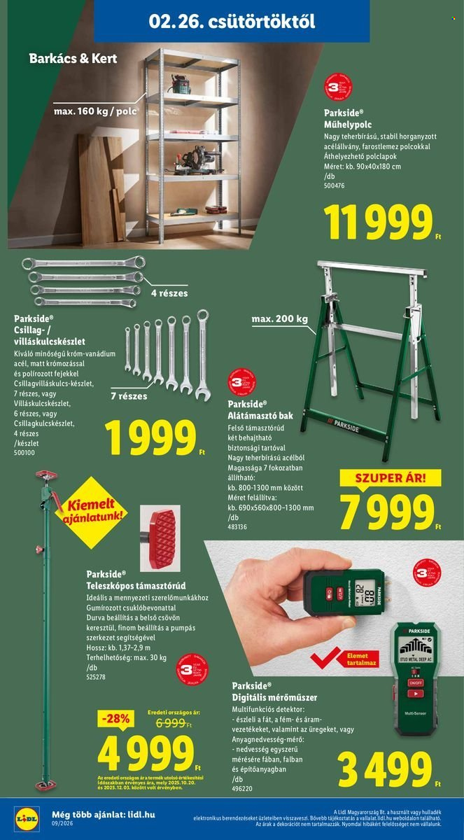 Lidl akciós újságok - 2026.02.26 - 2026.03.04. Oldal 6