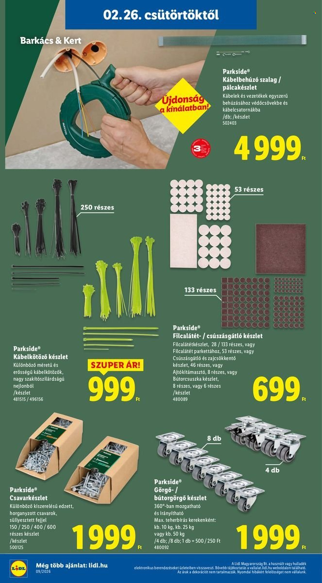 Lidl akciós újságok - 2026.02.26 - 2026.03.04. Oldal 8