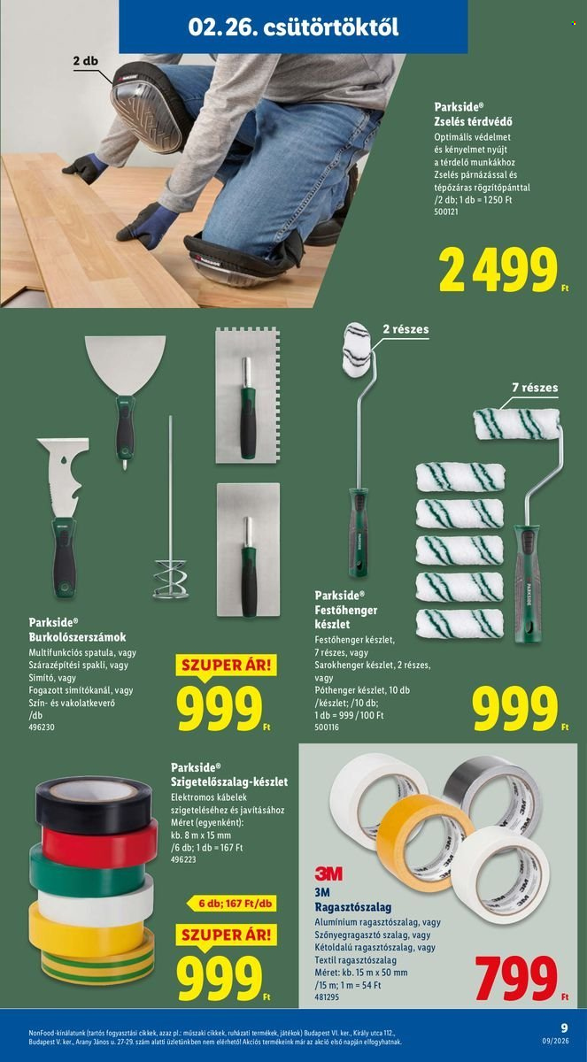 Lidl akciós újságok - 2026.02.26 - 2026.03.04. Oldal 9