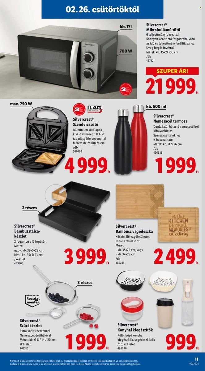 Lidl akciós újságok - 2026.02.26 - 2026.03.04. Oldal 11