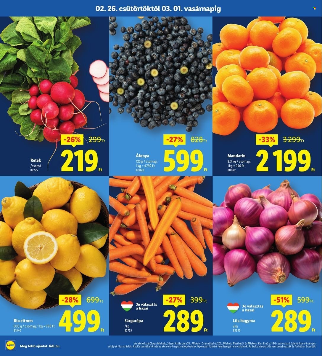 Lidl akciós újságok - 2026.02.26 - 2026.03.01. Oldal 2
