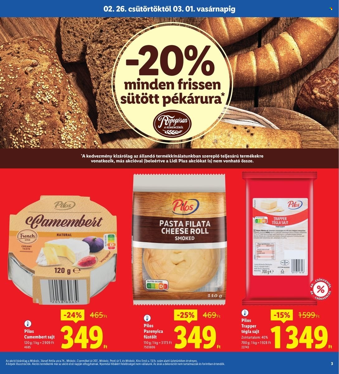 Lidl akciós újságok - 2026.02.26 - 2026.03.01. Oldal 3