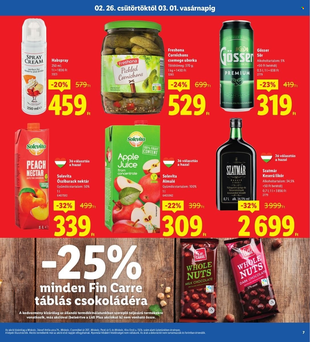 Lidl akciós újságok - 2026.02.26 - 2026.03.01. Oldal 7