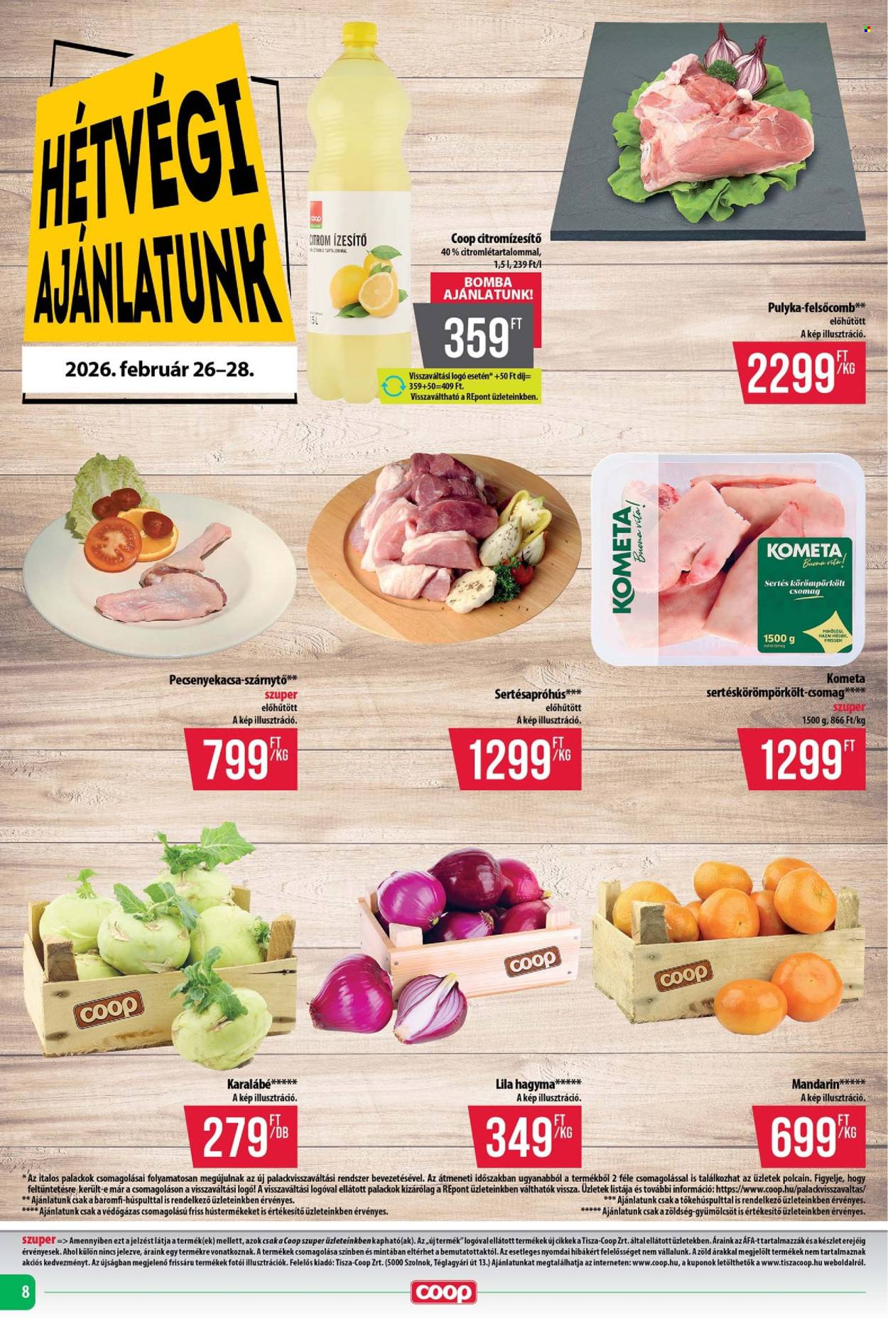 Coop akciós újságok - 2026.02.26 - 2026.03.04. Oldal 8