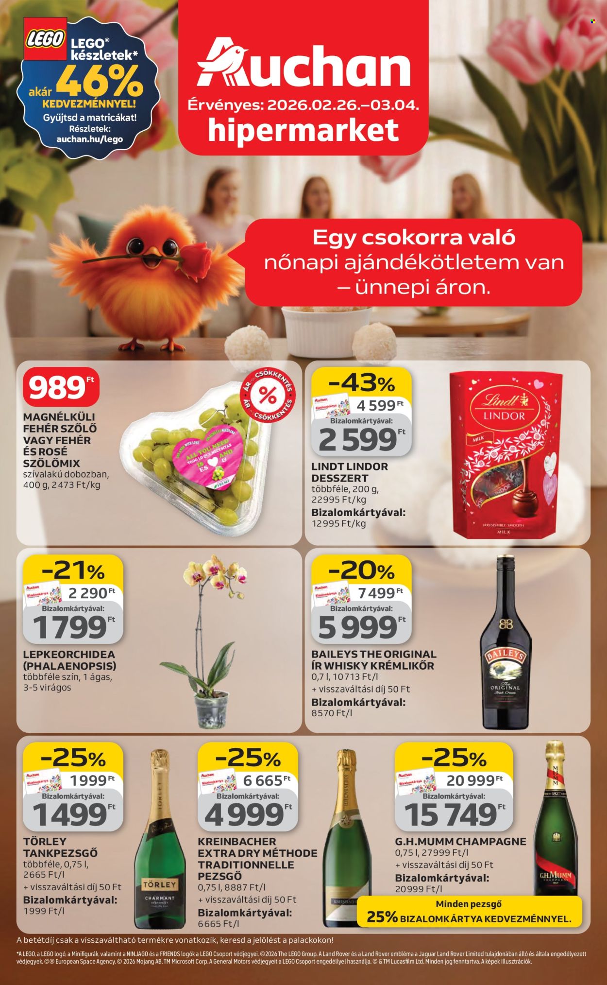 Auchan akciós újságok - 2026.02.26 - 2026.03.04. Oldal 1