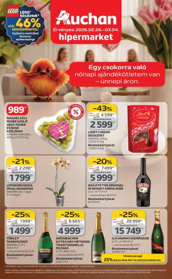 Újság Auchan - 2026.02.26 - 2026.03.04.