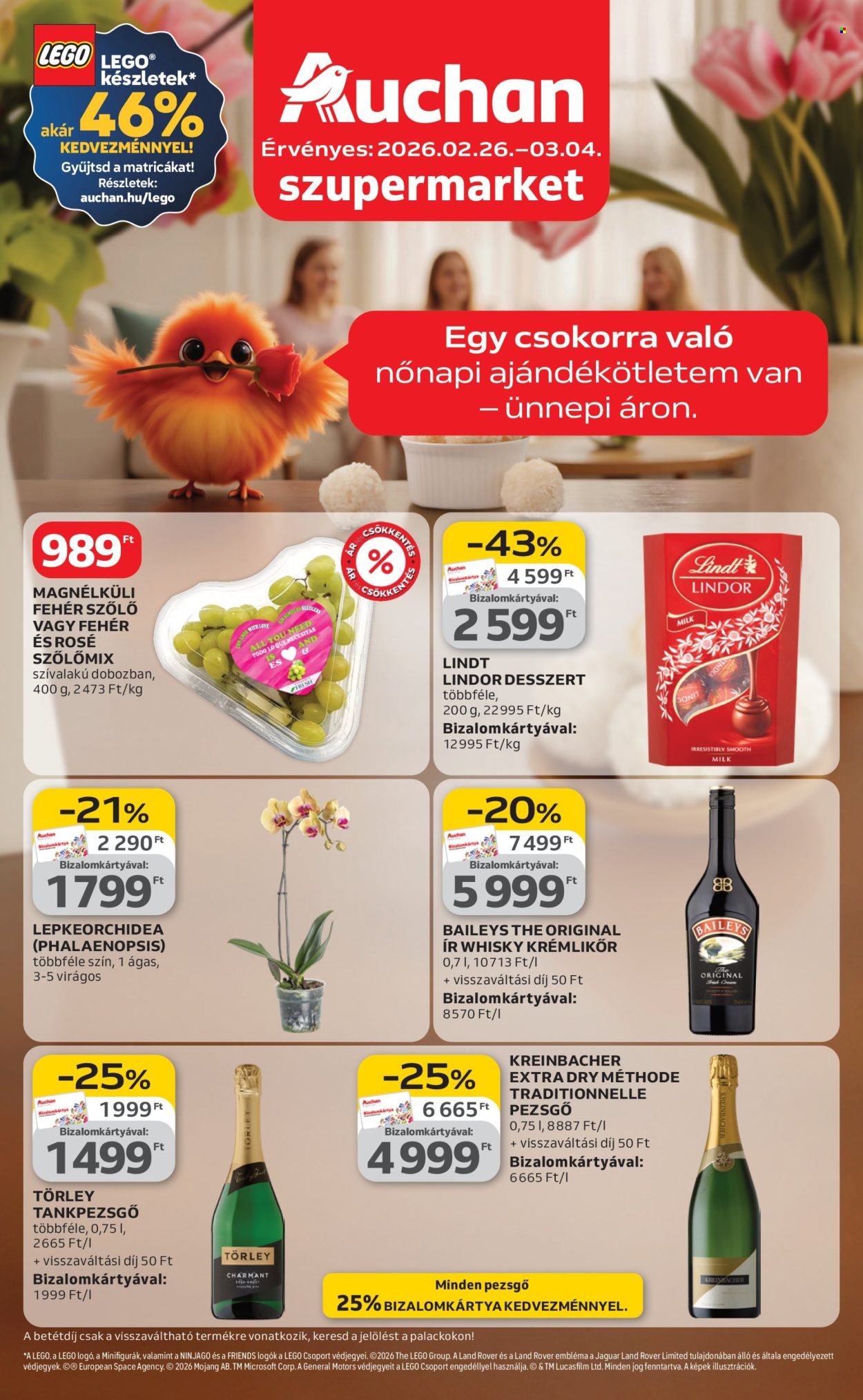 Auchan akciós újságok - 2026.02.26 - 2026.03.04. Oldal 1