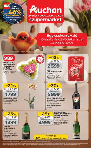 Újság Auchan - 2026.02.26 - 2026.03.04.