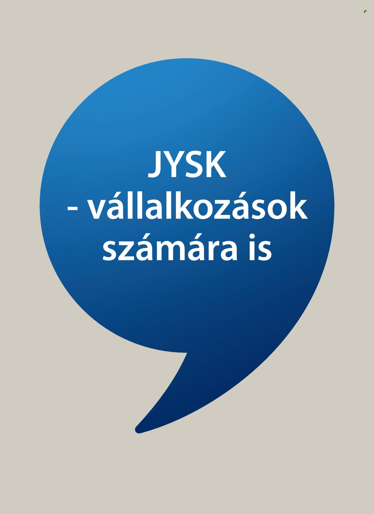 JYSK akciós újságok - 2026.02.25 - 2026.03.03. Oldal 1