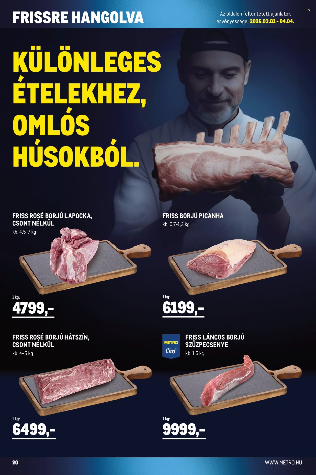Metro akciós újságok - 2026.03.01 - 2026.04.04. Oldal 20