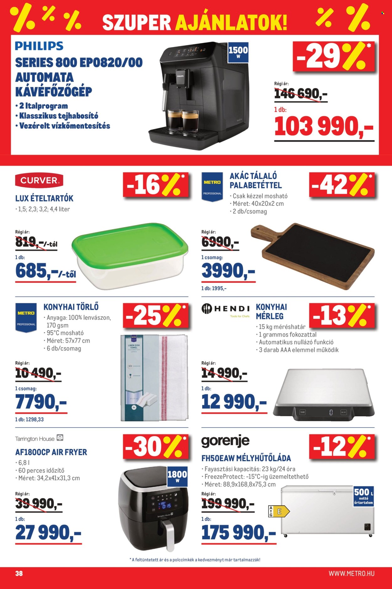 Metro akciós újságok - 2026.03.01 - 2026.04.04. Oldal 38