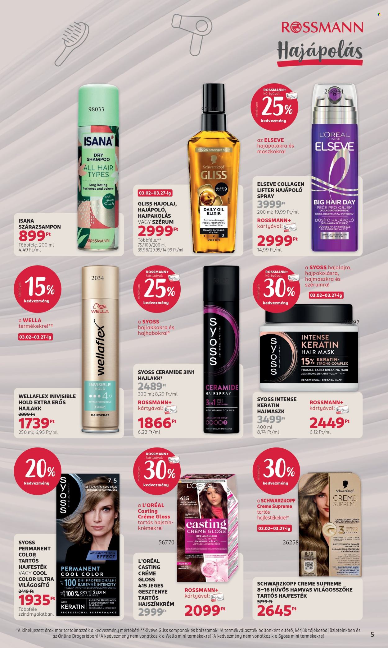 Rossmann akciós újságok - 2026.03.02 - 2026.03.13. Oldal 5