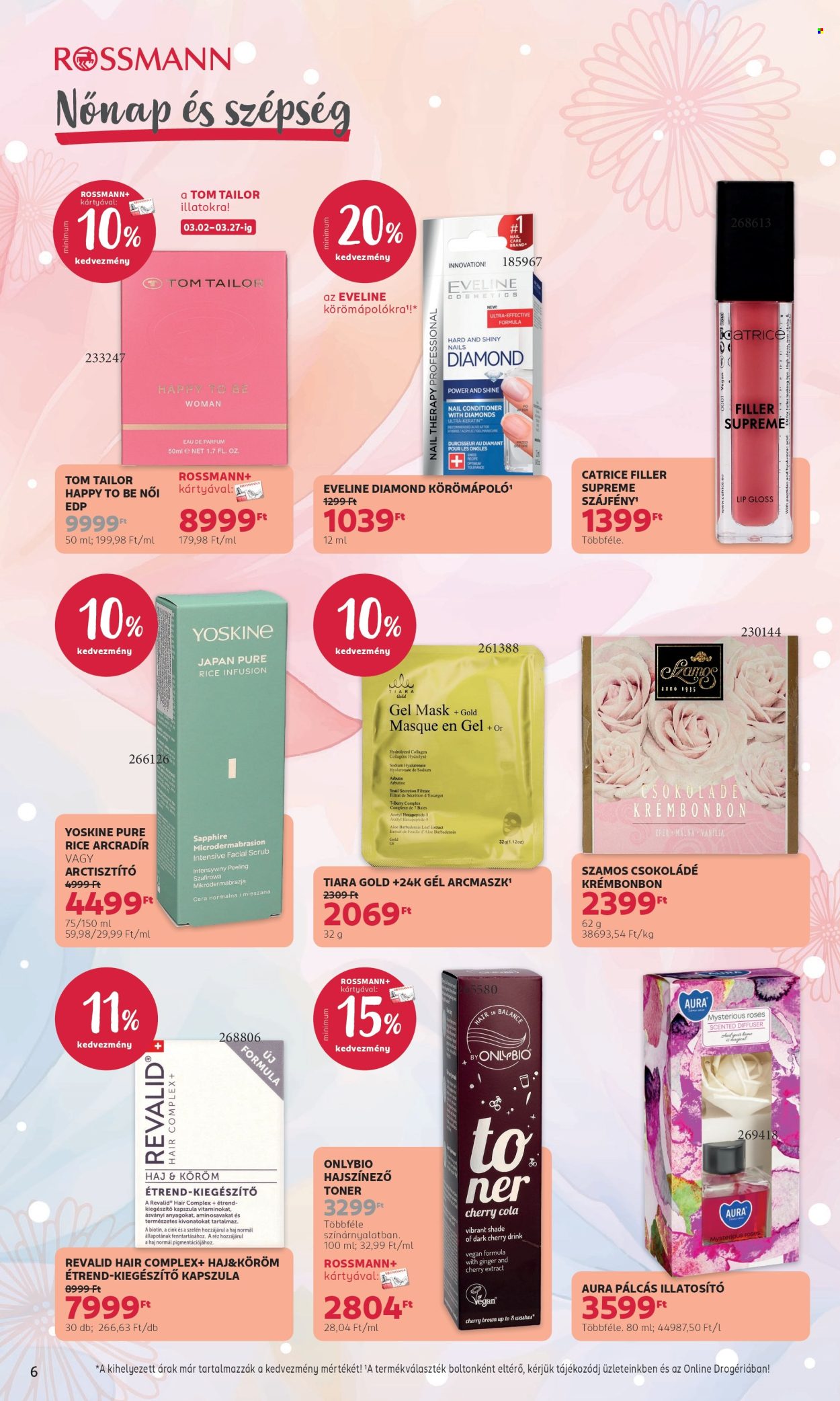 Rossmann akciós újságok - 2026.03.02 - 2026.03.13. Oldal 6