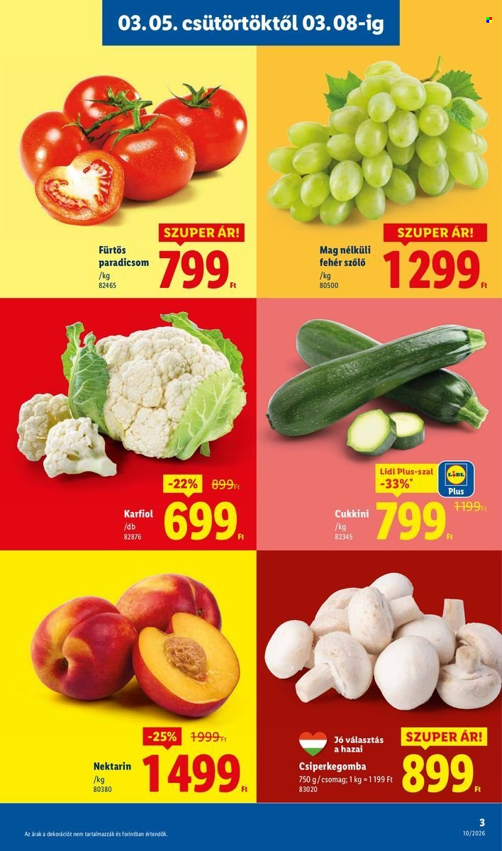 Lidl akciós újságok - 2026.03.05 - 2026.03.11. Oldal 3