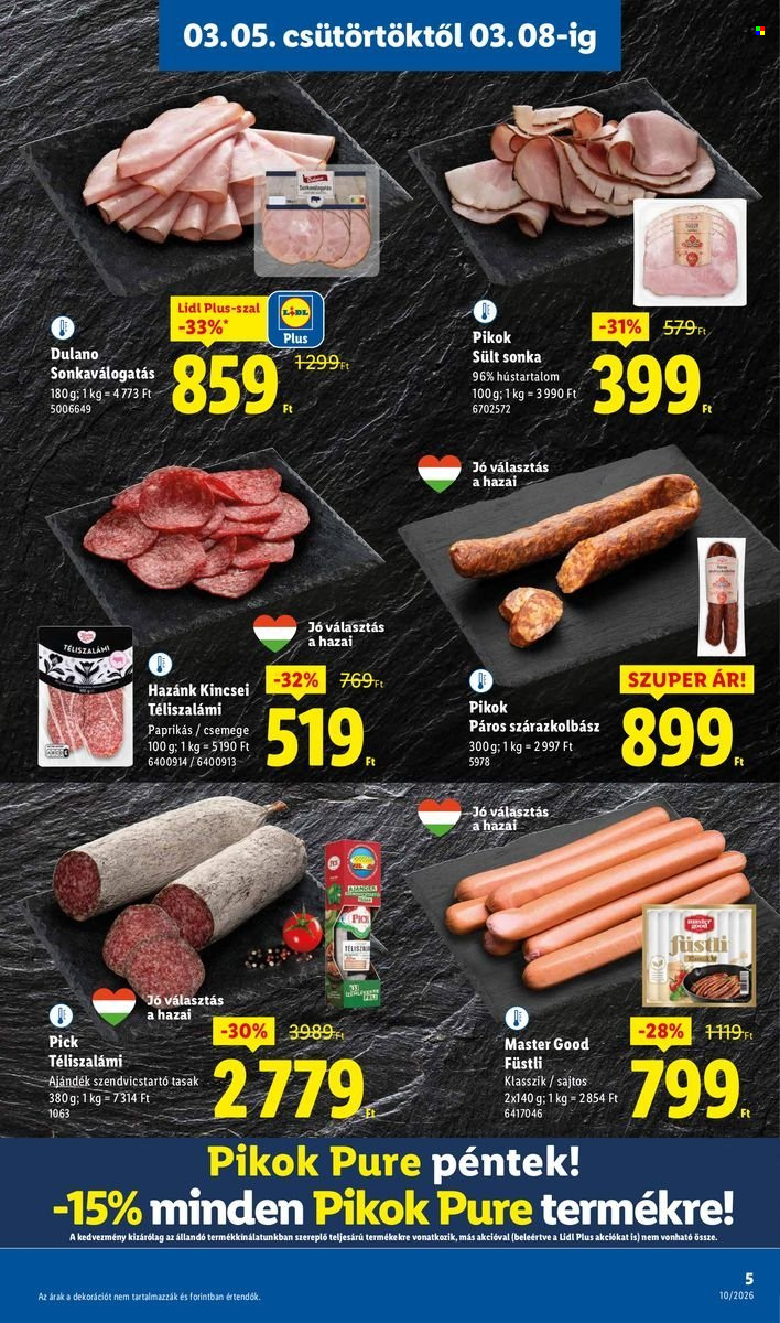 Lidl akciós újságok - 2026.03.05 - 2026.03.11. Oldal 5