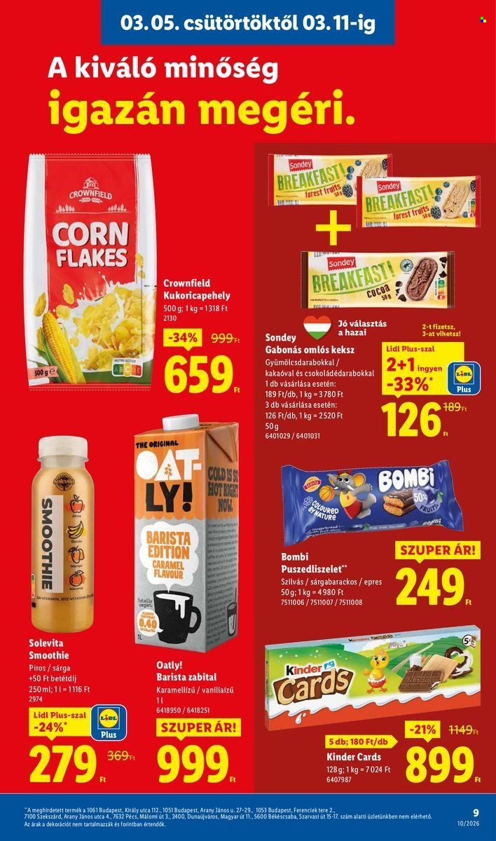 Lidl akciós újságok - 2026.03.05 - 2026.03.11. Oldal 9