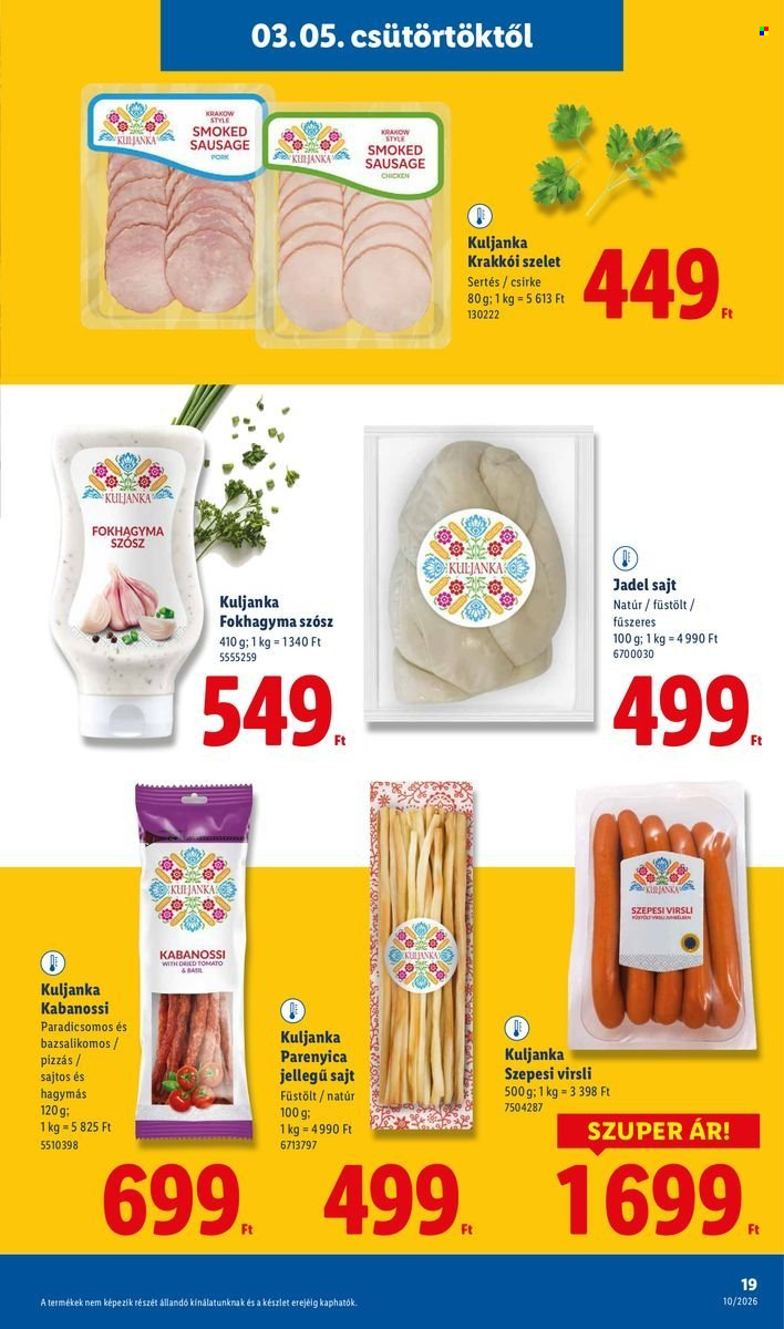 Lidl akciós újságok - 2026.03.05 - 2026.03.11. Oldal 19