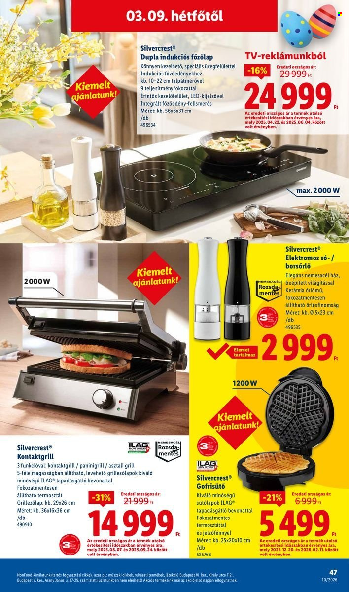 Lidl akciós újságok - 2026.03.05 - 2026.03.11. Oldal 47