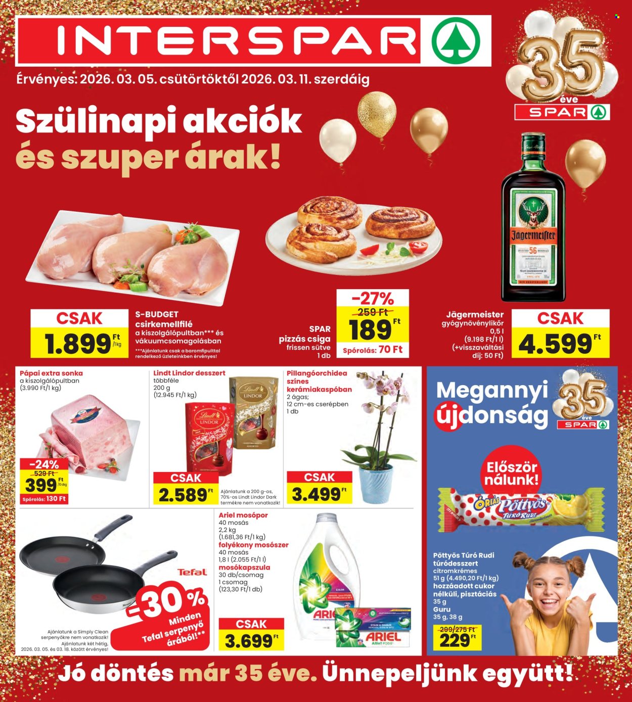 INTERSPAR akciós újságok - 2026.03.05 - 2026.03.11. Oldal 1