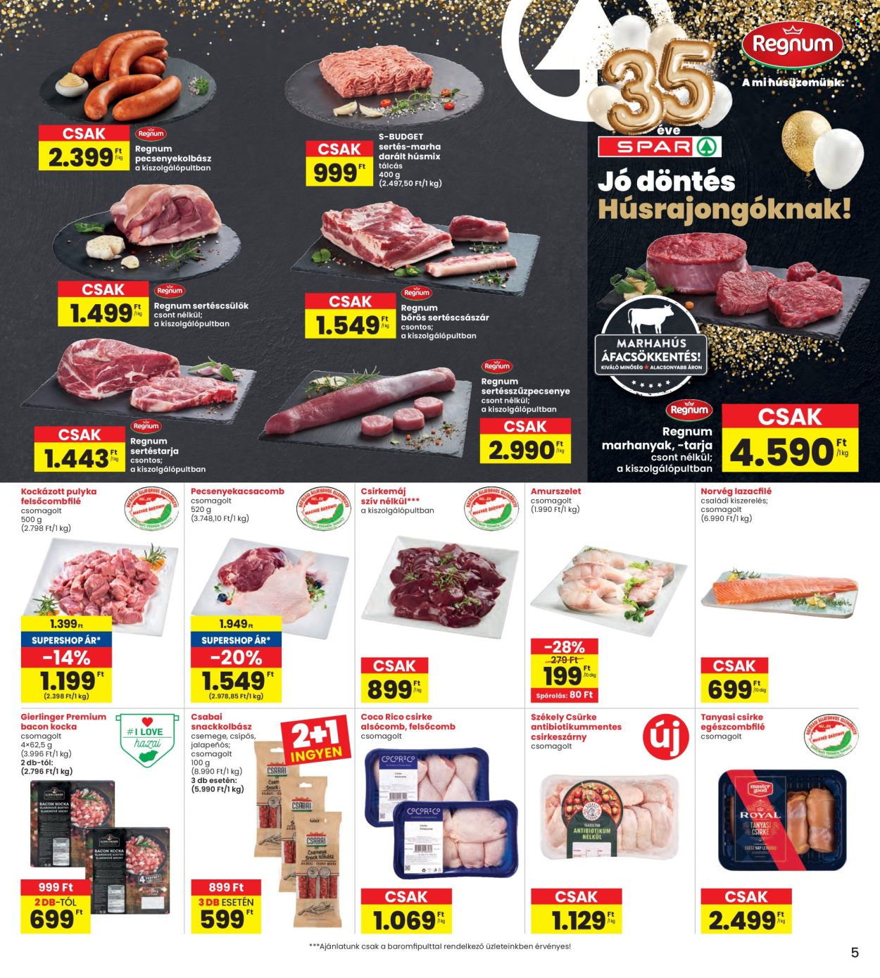 INTERSPAR akciós újságok - 2026.03.05 - 2026.03.11. Oldal 5