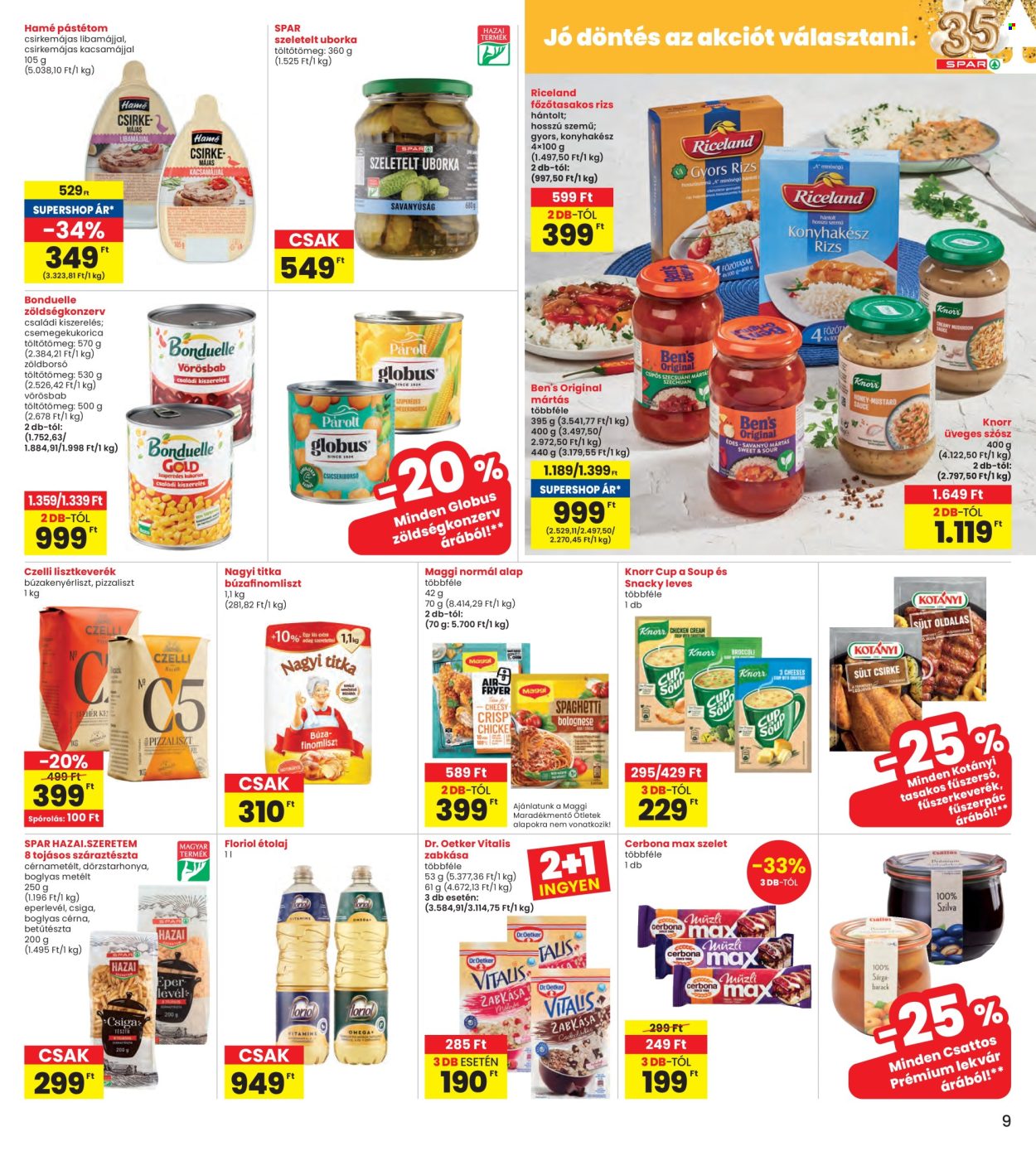 INTERSPAR akciós újságok - 2026.03.05 - 2026.03.11. Oldal 9