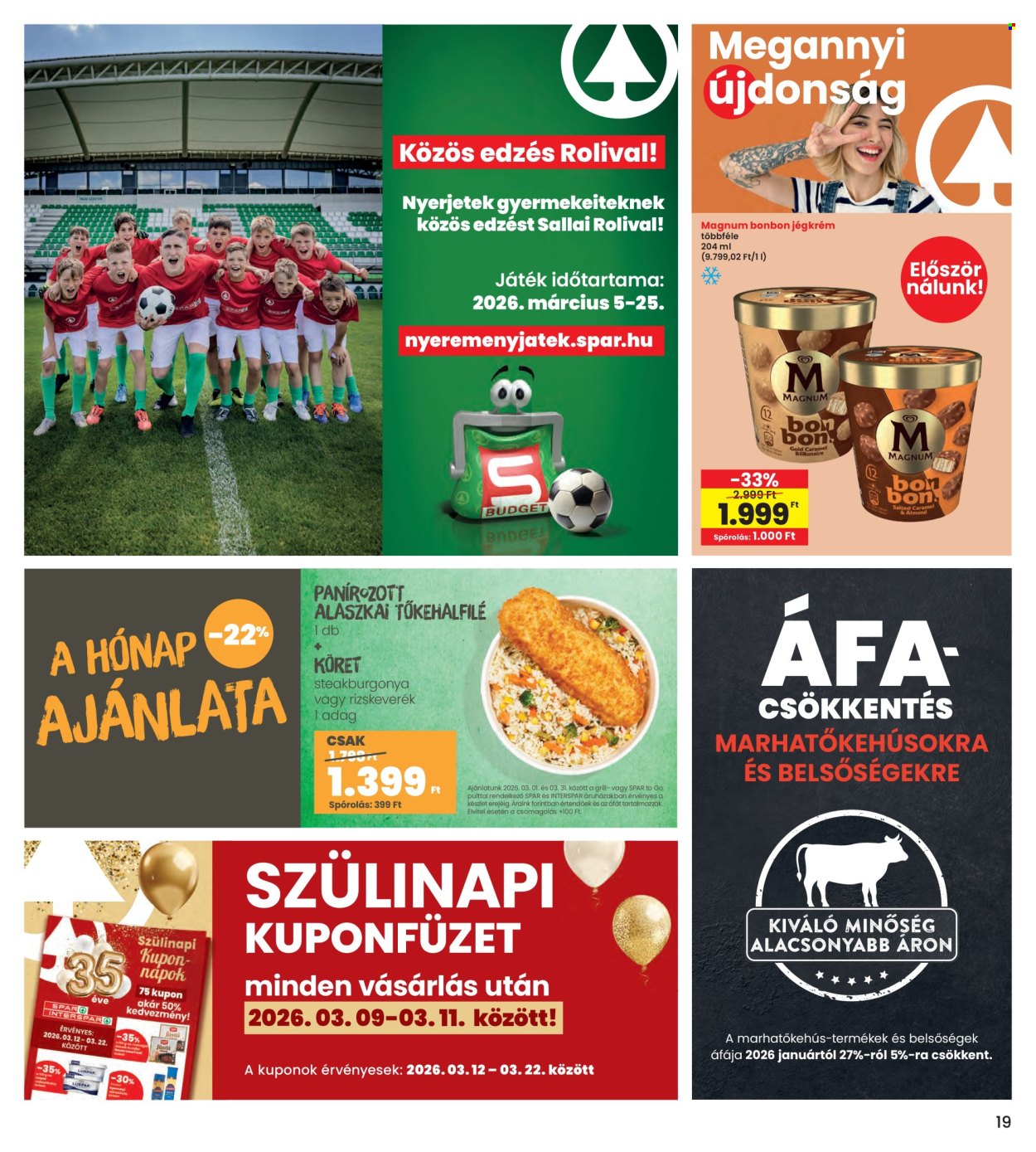 INTERSPAR akciós újságok - 2026.03.05 - 2026.03.11. Oldal 19