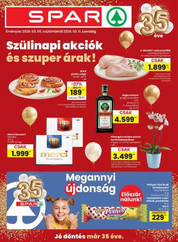 Újság SPAR - 2026.03.05 - 2026.03.11.
