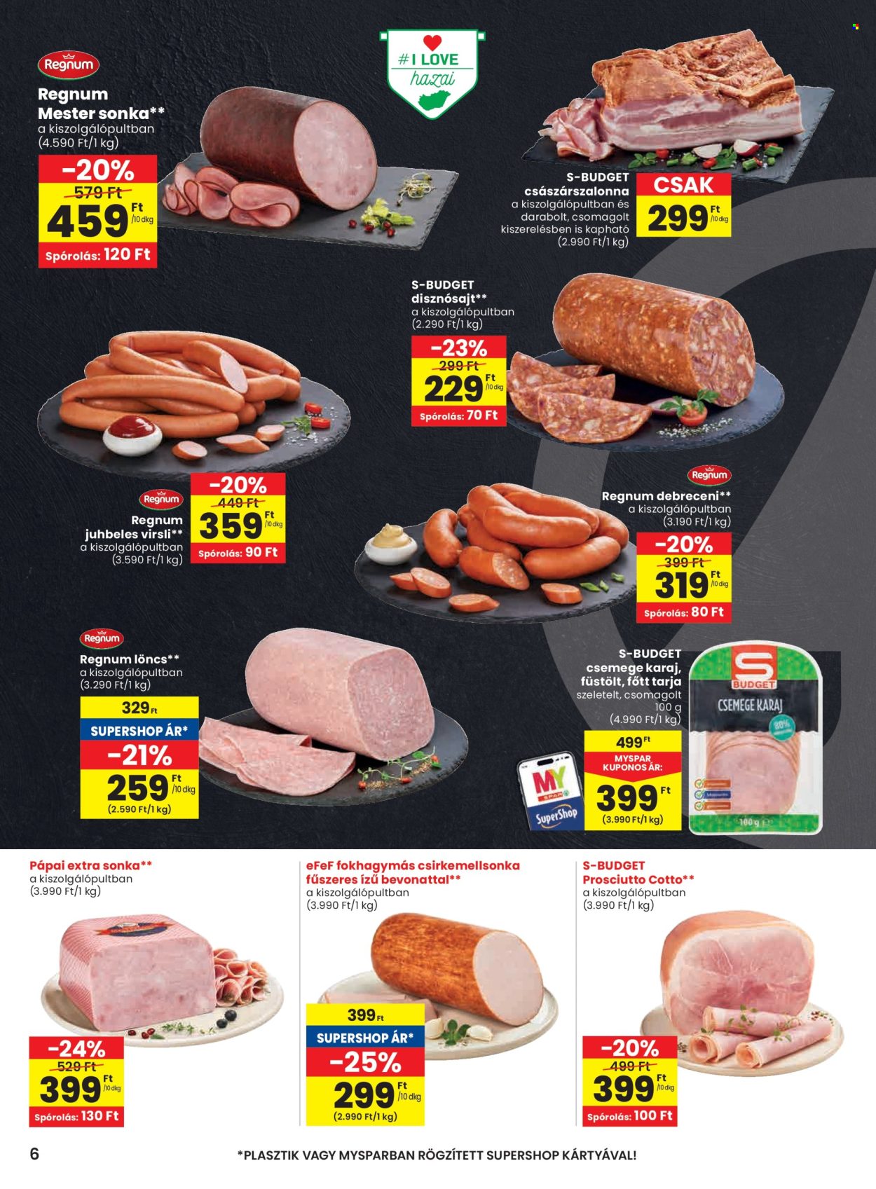 SPAR akciós újságok - 2026.03.05 - 2026.03.11. Oldal 6