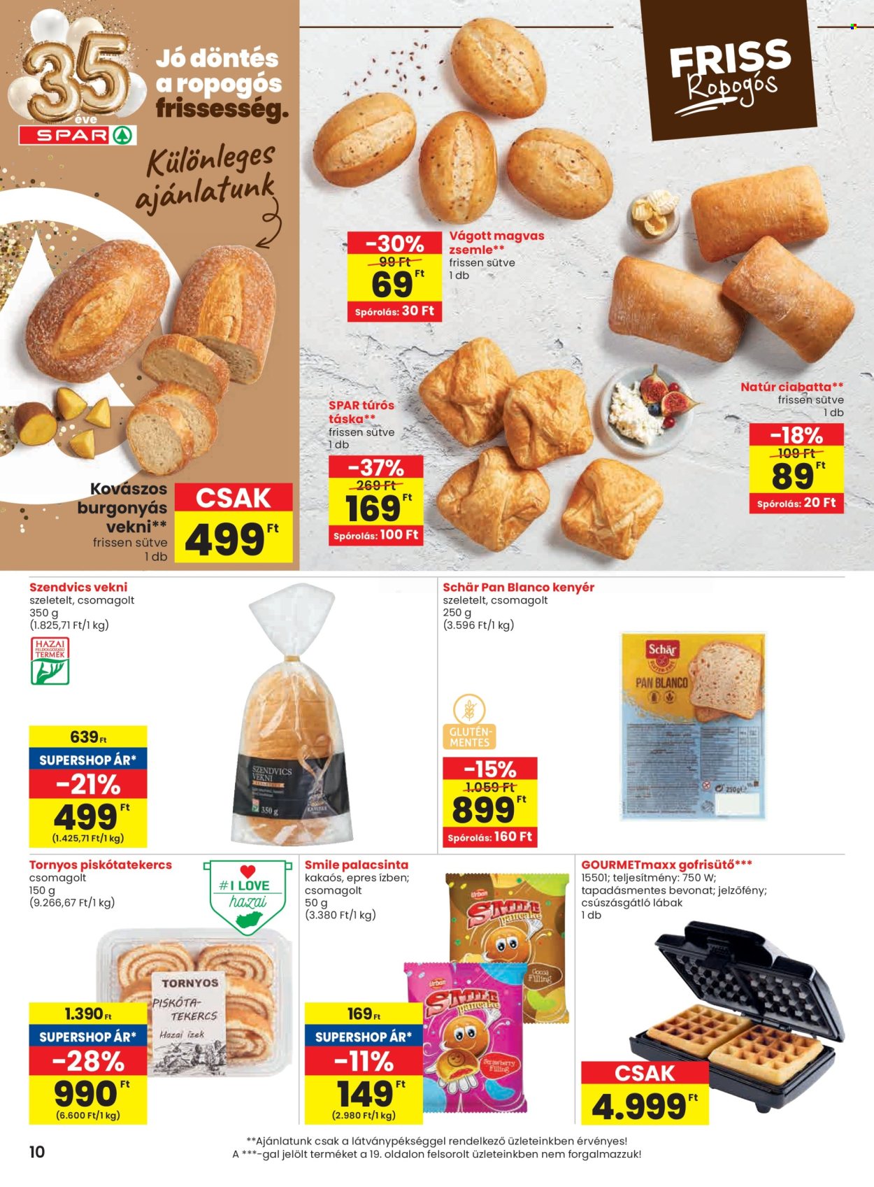 SPAR akciós újságok - 2026.03.05 - 2026.03.11. Oldal 10