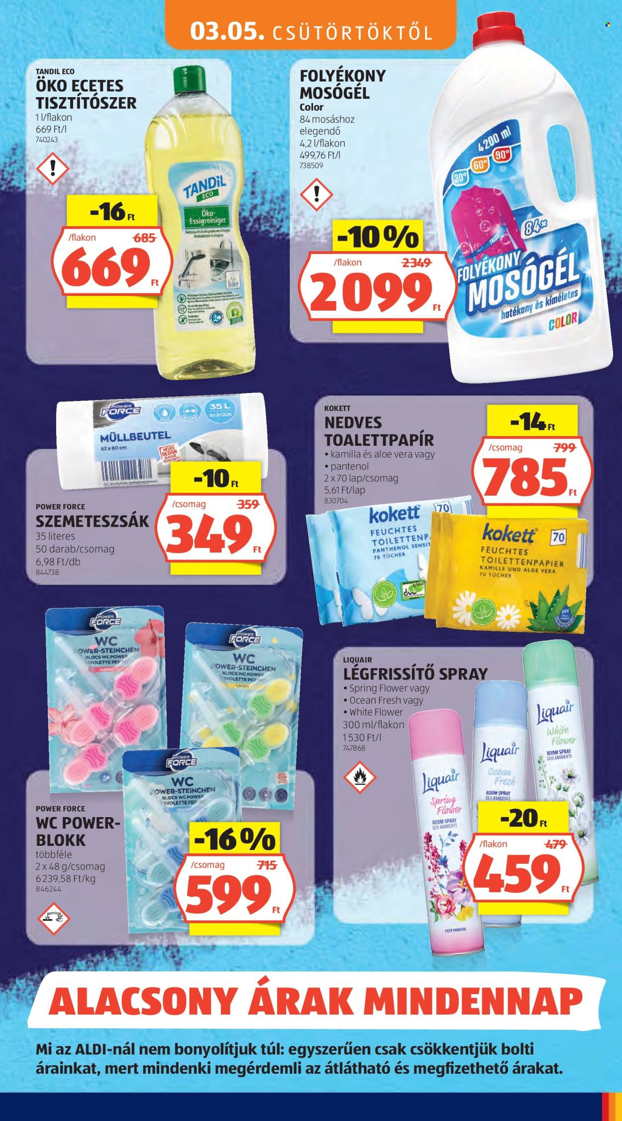 Aldi akciós újságok. Oldal 31