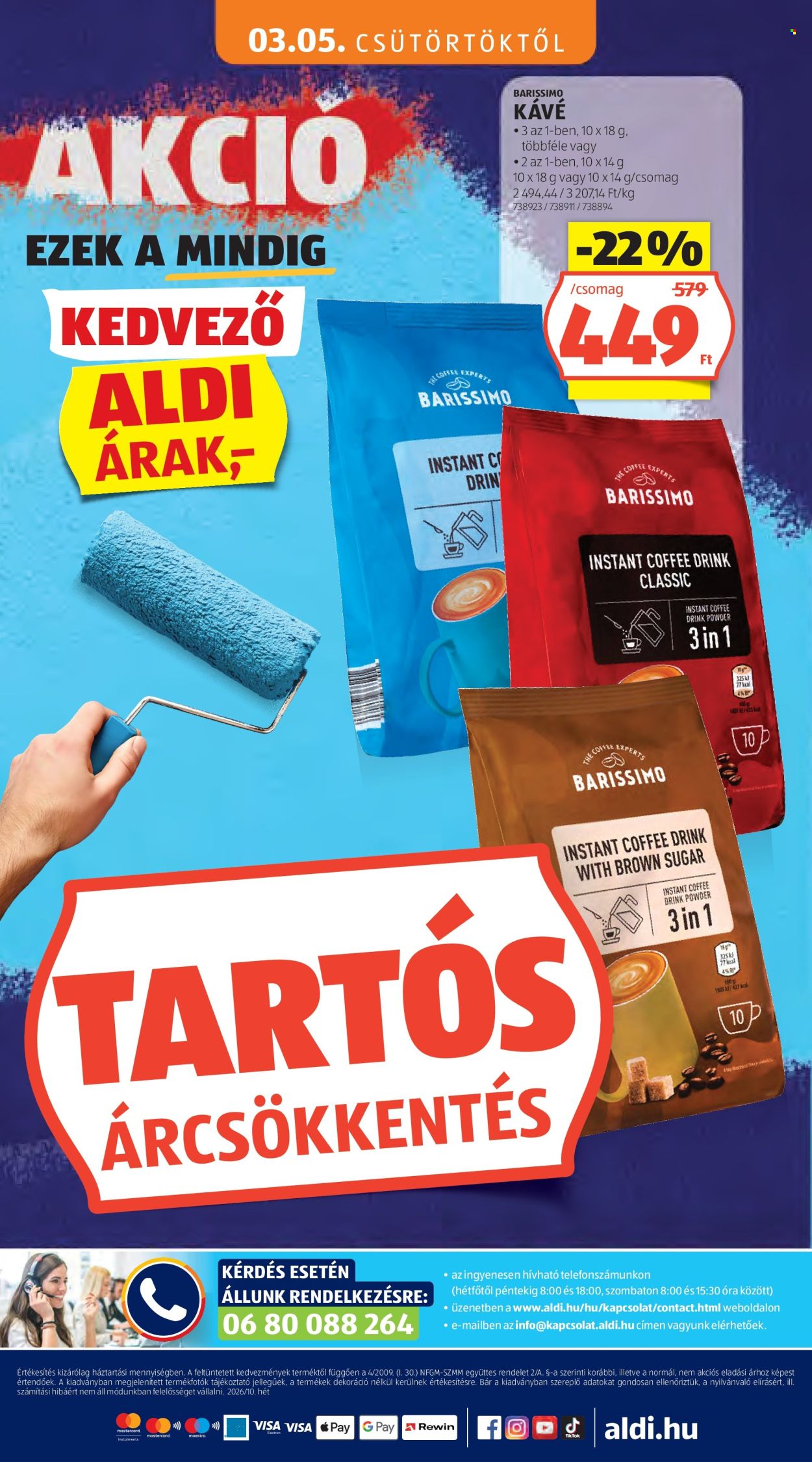 Aldi akciós újságok. Oldal 32